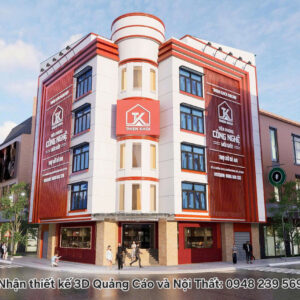 Thiết kế biển quảng cáo 3D