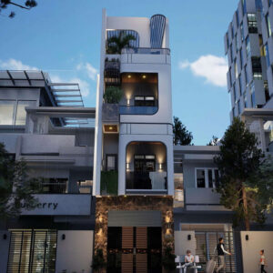 Nhà mặt phố 4 tầng